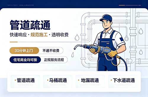 西双版纳管道疏通