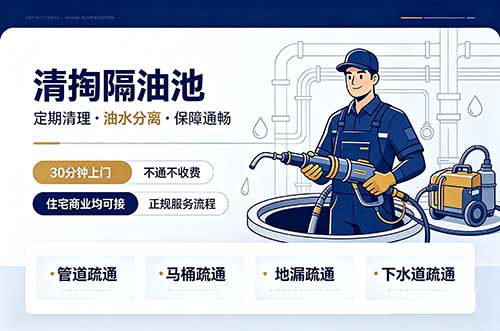 西双版纳清掏隔油池
